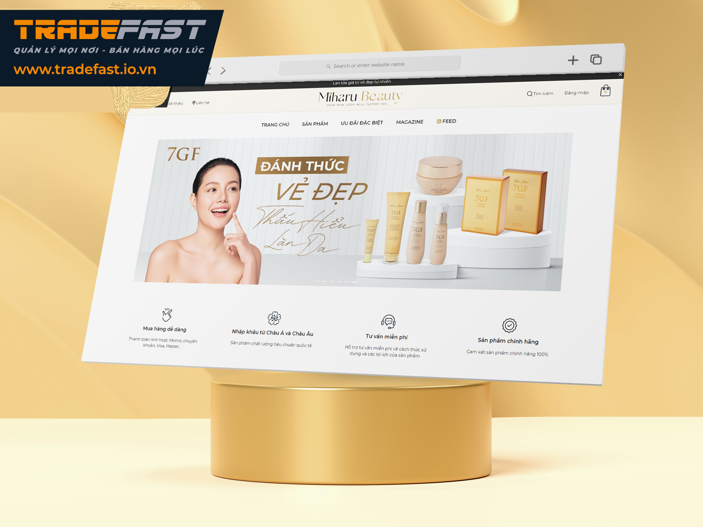 THƯƠNG HIỆU MIHARU BEAUTY - CTCP TINH HOA THẢO MỘC PHƯƠNG ĐÔNG