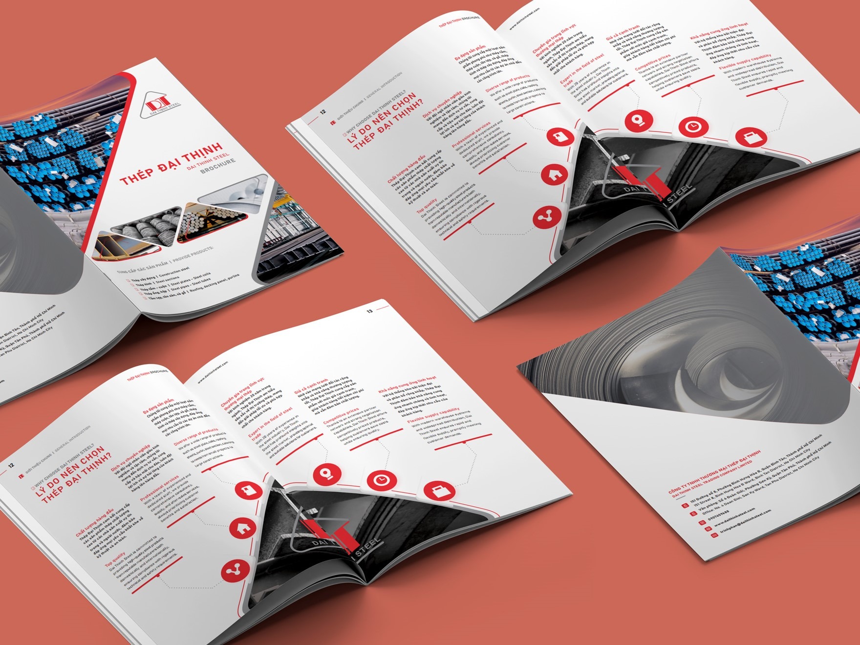 Biên tập nội dung brochure, catalogue