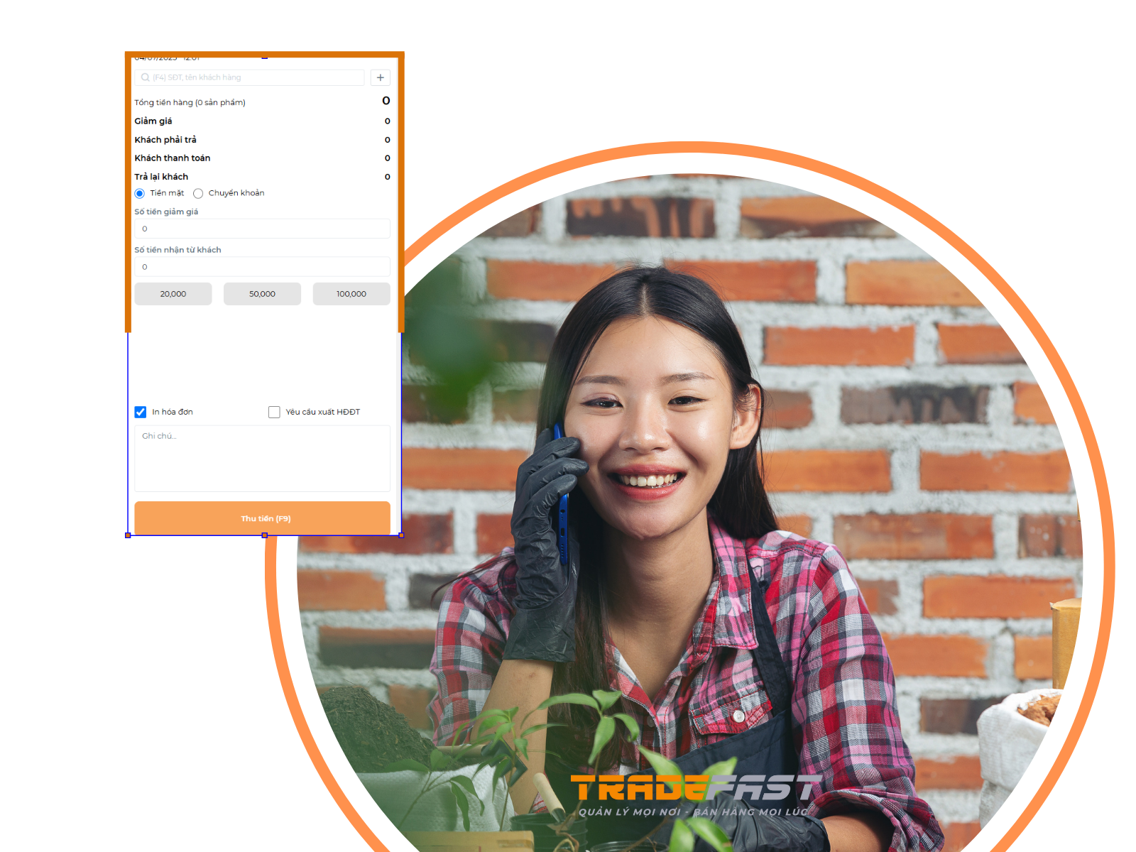 Quản lý sản phẩm chi tiết theo ngành