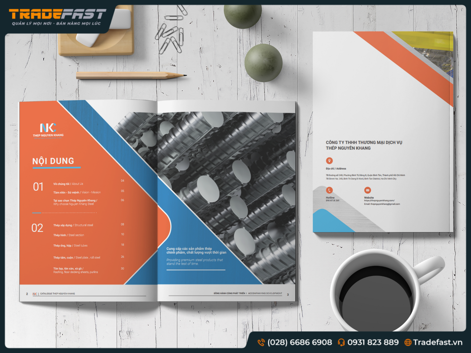 CÔNG TY TNHH TMDV THÉP NGUYÊN KHANG