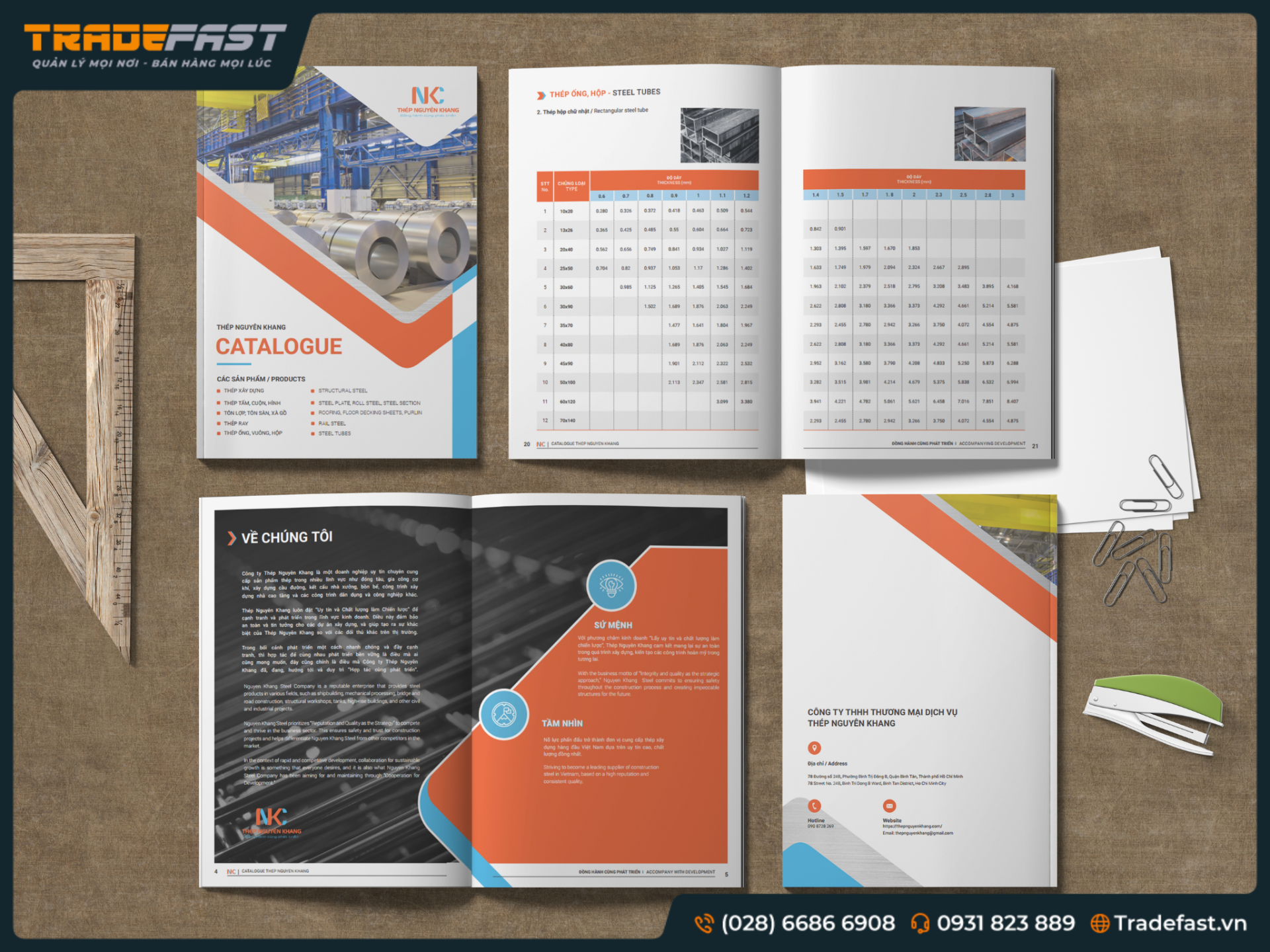 CÔNG TY TNHH TMDV THÉP NGUYÊN KHANG