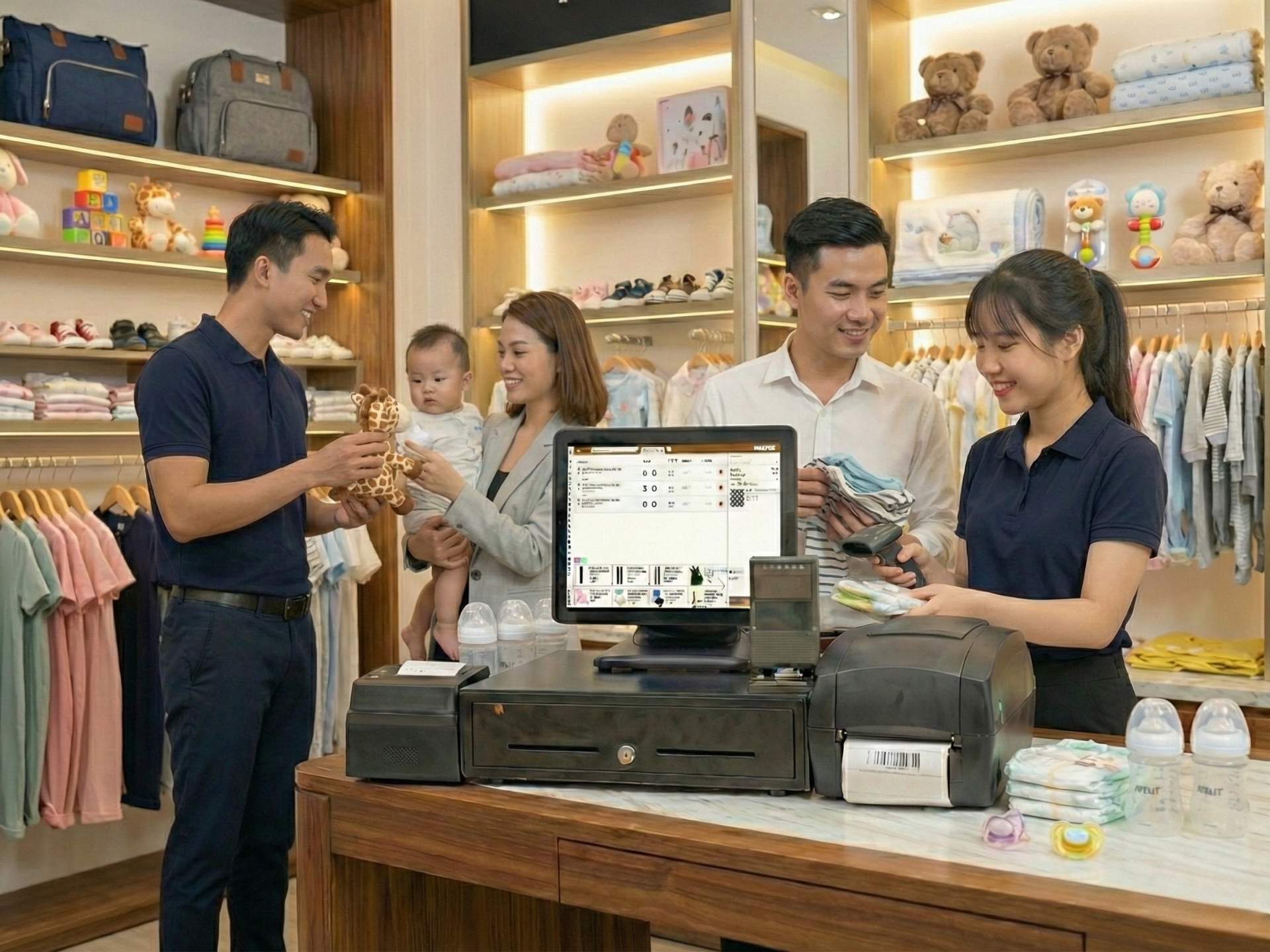 Tích hợp thiết bị – Kết nối kế toán – Kiểm soát tài chính chính xác