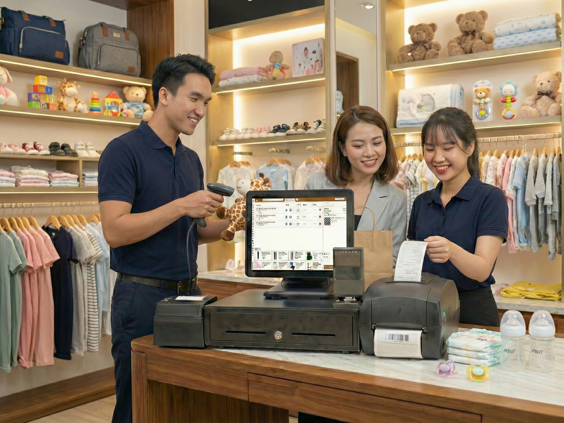 Giải pháp quản lý toàn diện – Thiết kế riêng cho cửa hàng Mẹ & Bé