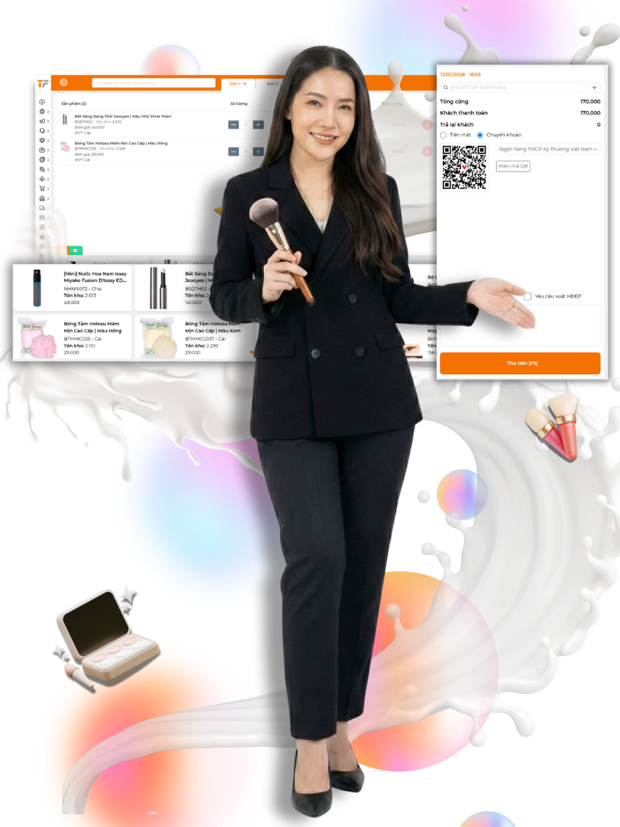 Tradefast.vn – Giải pháp toàn diện cho ngành mỹ phẩm, xóa tan mọi rối rắm vận hành