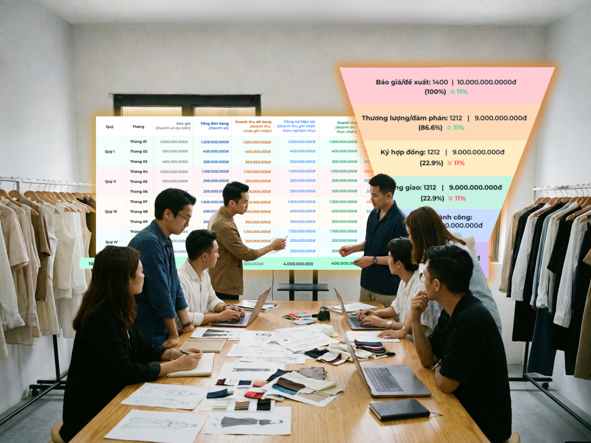 Báo cáo đầy đủ – rõ ràng – dễ hiểu