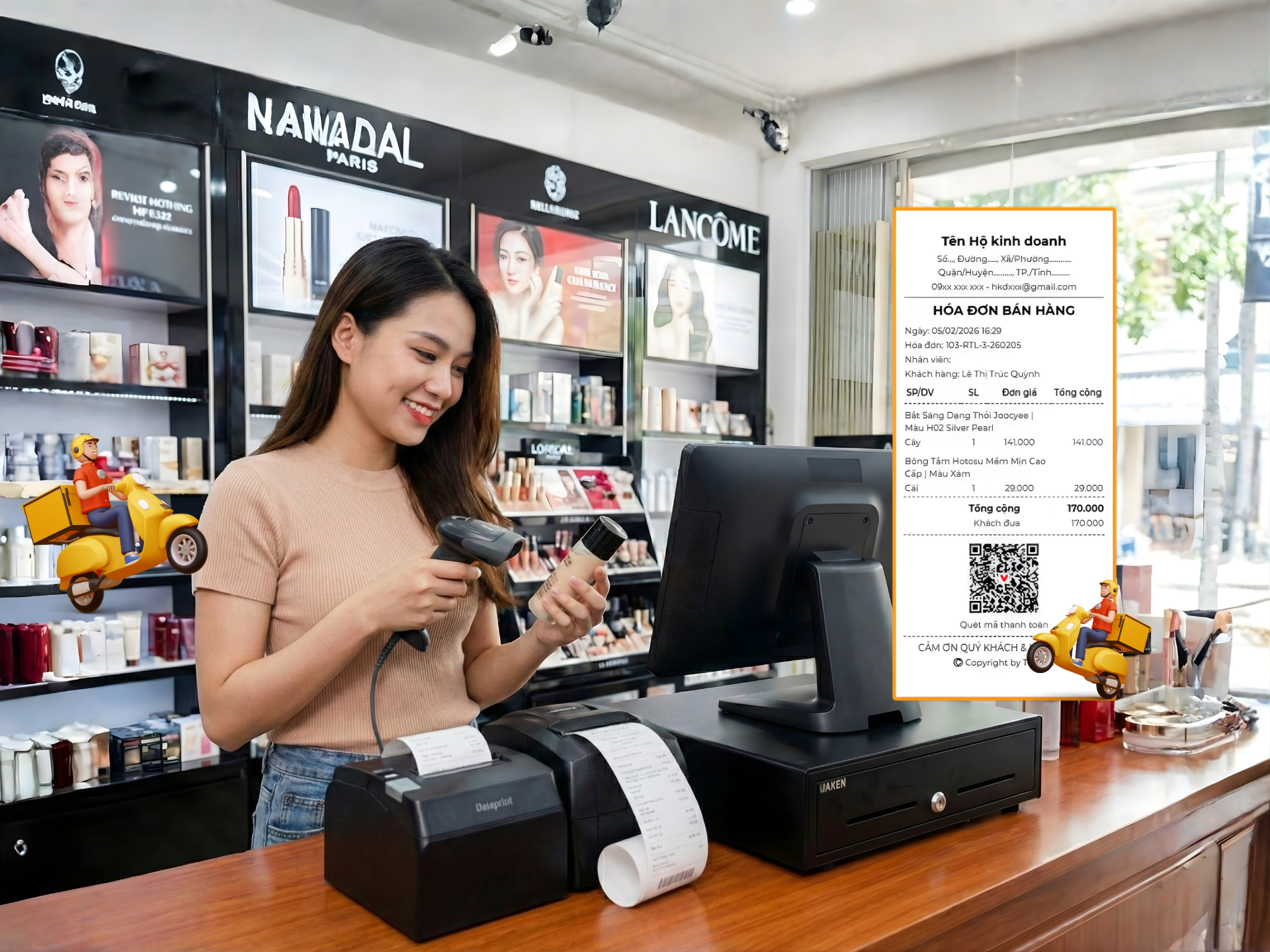 Bán hàng nhanh – Xuất hóa đơn chuẩn