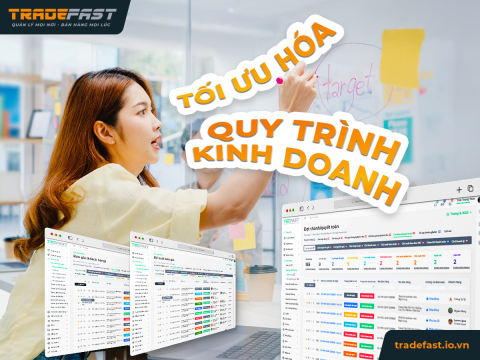 Tối ưu hóa quy trình kinh doanh – Giải pháp thiết thực từ ERP Tradefast
