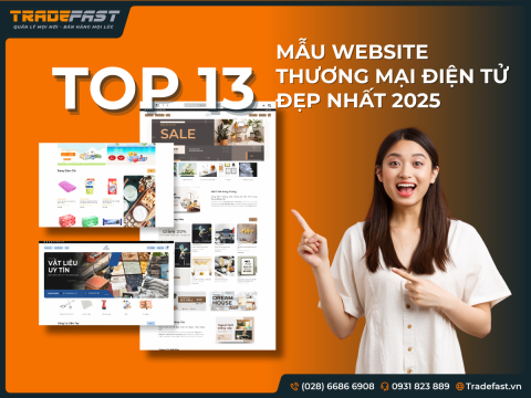 Top 13 Mẫu Website Thương Mại Điện Tử Đẹp Nhất 2025