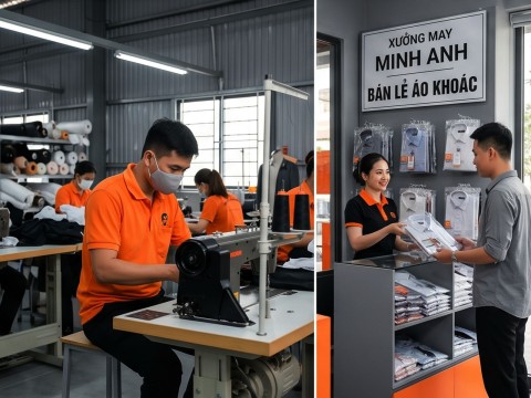 Gia công / sản xuất kết hợp bán hàng